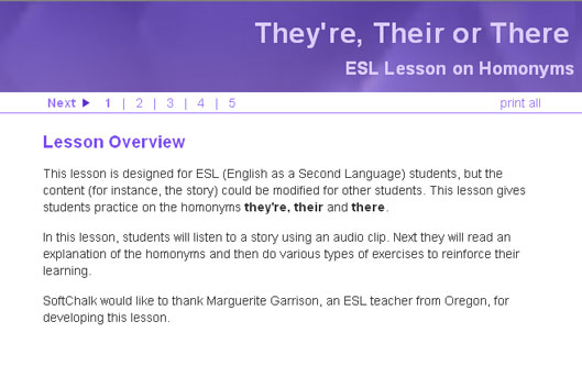 English as a Second Language